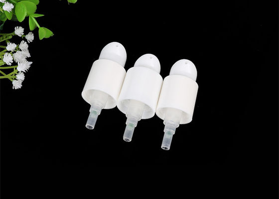 Небольшая белая безвоздушная косметическая замена насоса лосьона насоса перевозчика макияжа